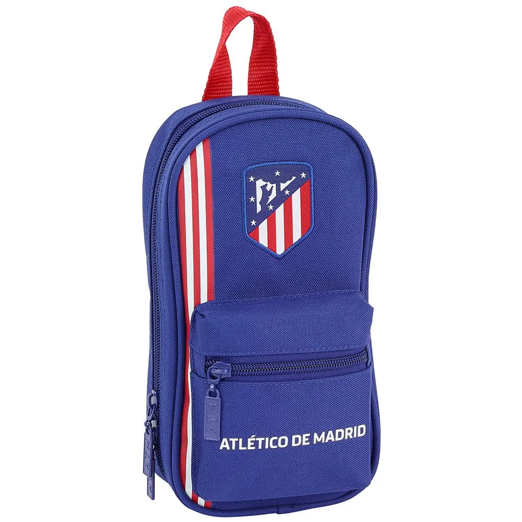 Sac à dos Atlético Madrid bleu marine avec trousse garnie 33 pièces