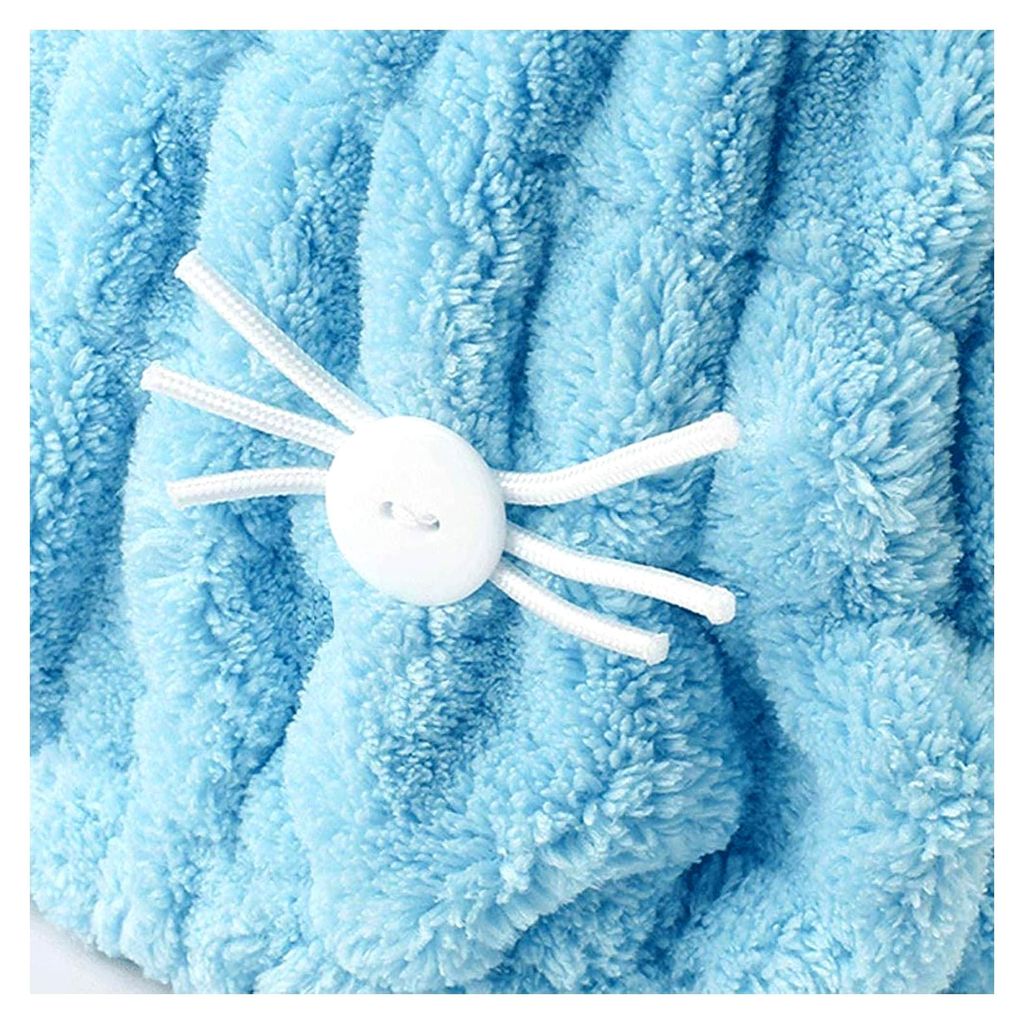 Haartrockentücher, praktisches Badetuch, schnelltrocknende Badekappe für Damen und Mädchen, 2er-Set