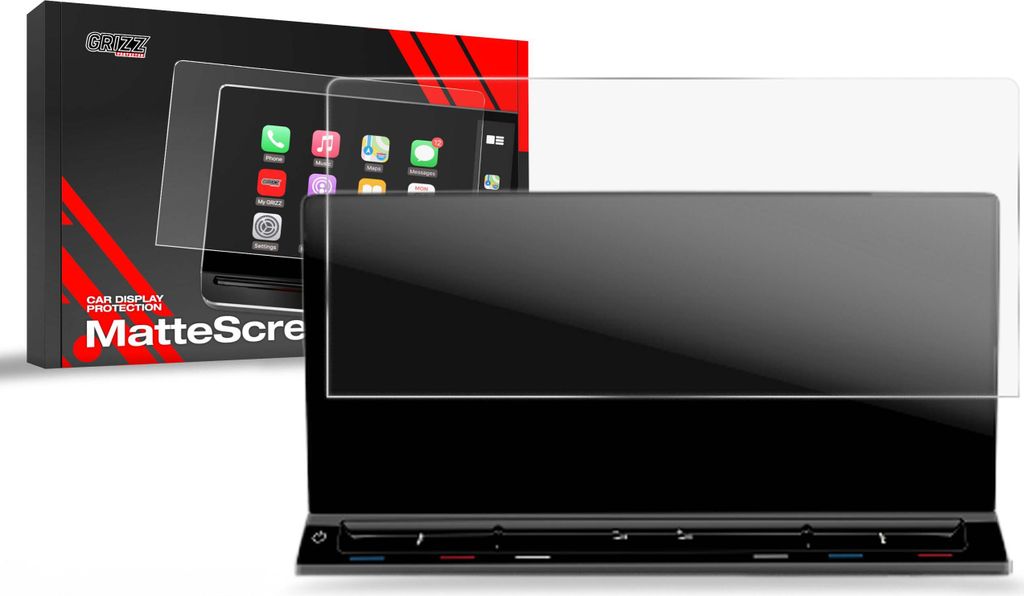 Matte Autodisplayfolie für Volkswagen Golf 8 R Discover Pro (2021-2024), Grizz Protector