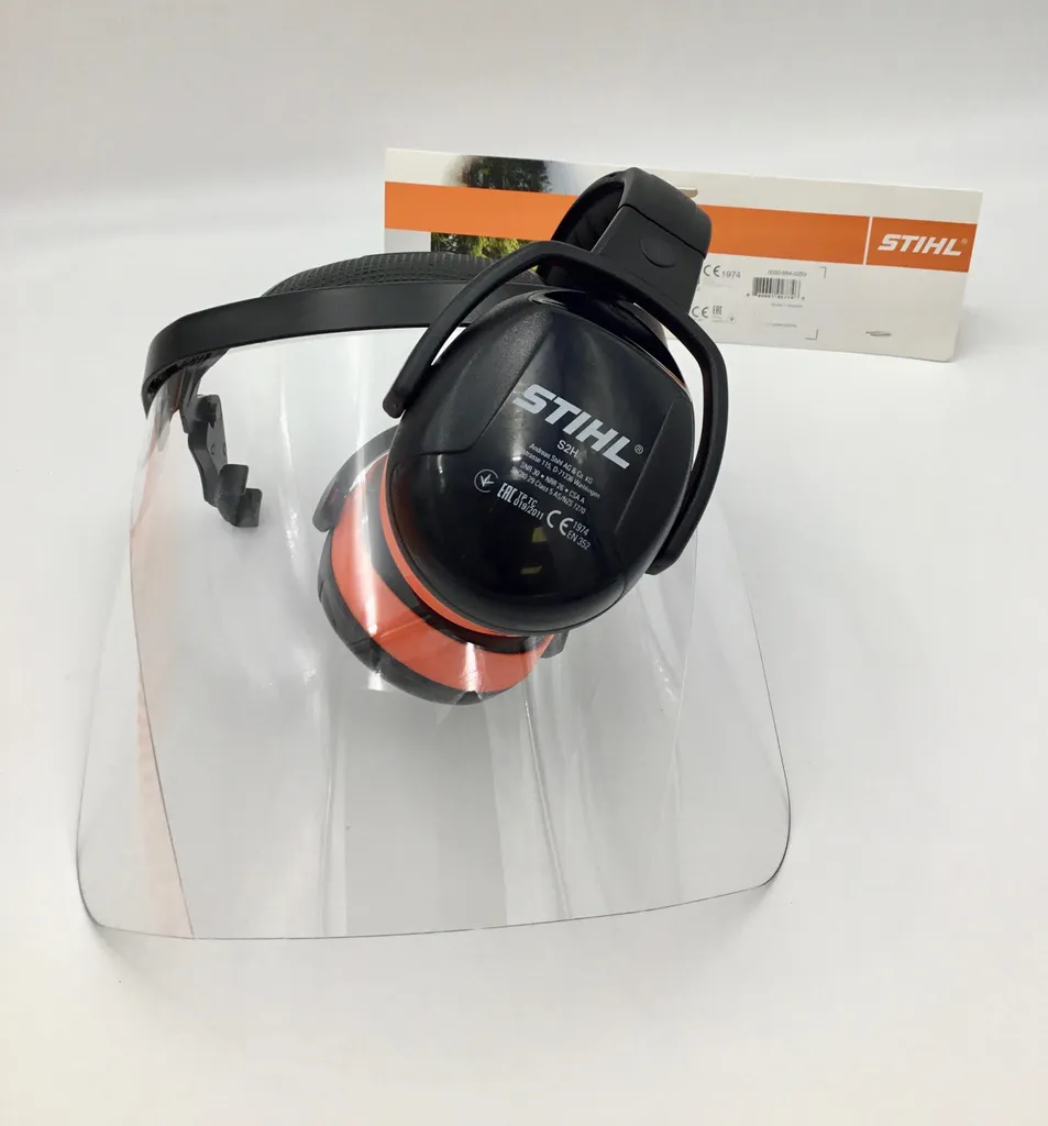 Visière STIHL 00008840253 en nylon souple et robuste - Protection visage