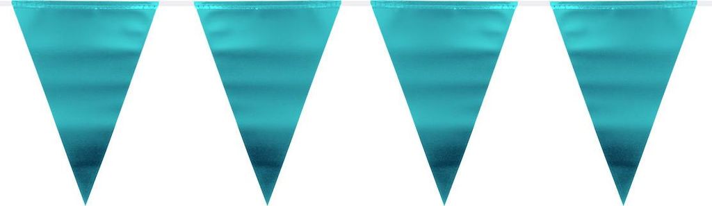 Guirlande de fête bleu métallisé 6 m - taille unique Image du produit 