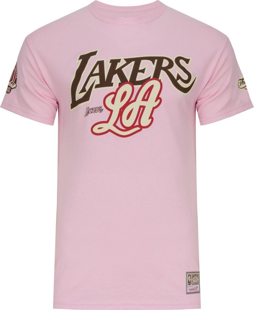 Mitchell & Ness Shirt - SUGAR Los Angeles Lakers pink - S