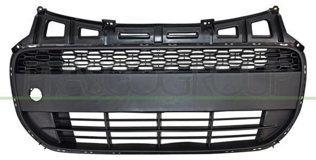 Grille centrale pare-chocs pour KIA PICANTO TA - Grille d'aération Noire