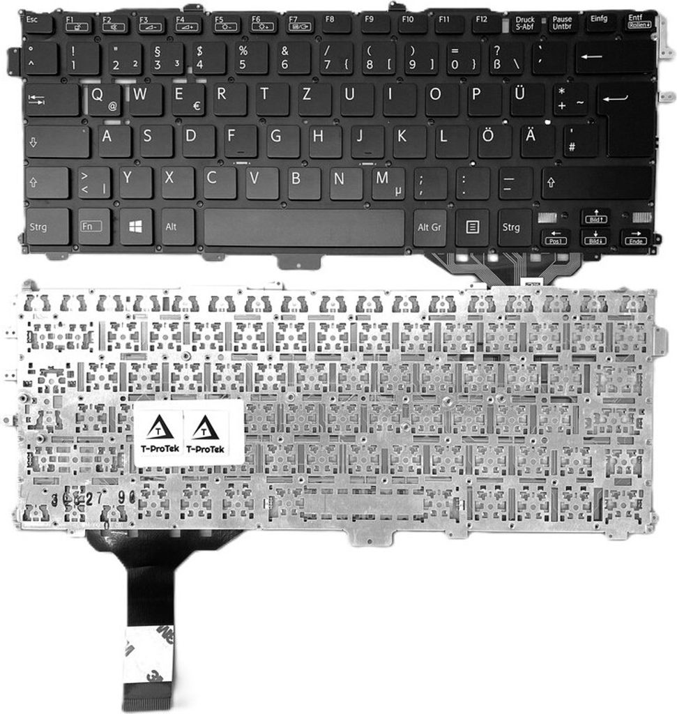 DEUTSCHE Tastatur kompaibel für SONY Vaio SVP13 SVP1321S1EB SVP1321L1EBI SVP1321 9Z.N9QBF.00G