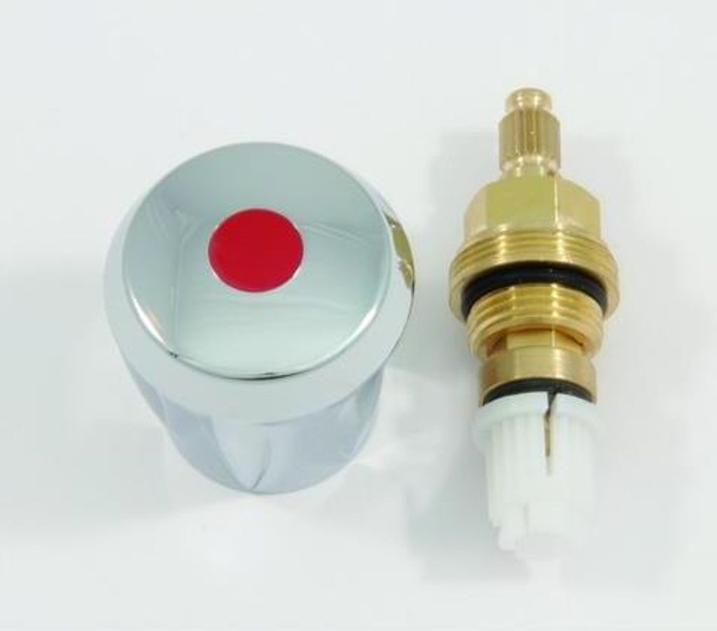 IS Oberteil Meloh, G3/8, warm, Chrom Produktbild 