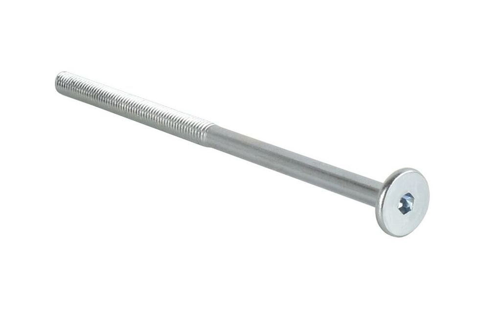Flachkopfschrauben M6 Möbelschrauben Möbelverbinder 120mm Produktbild 3