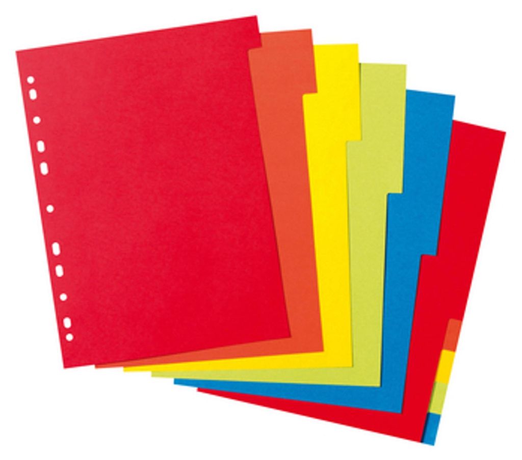 répertoire en carton herlitz, vierge, DIN A4, coloré, 10 Image du produit 
