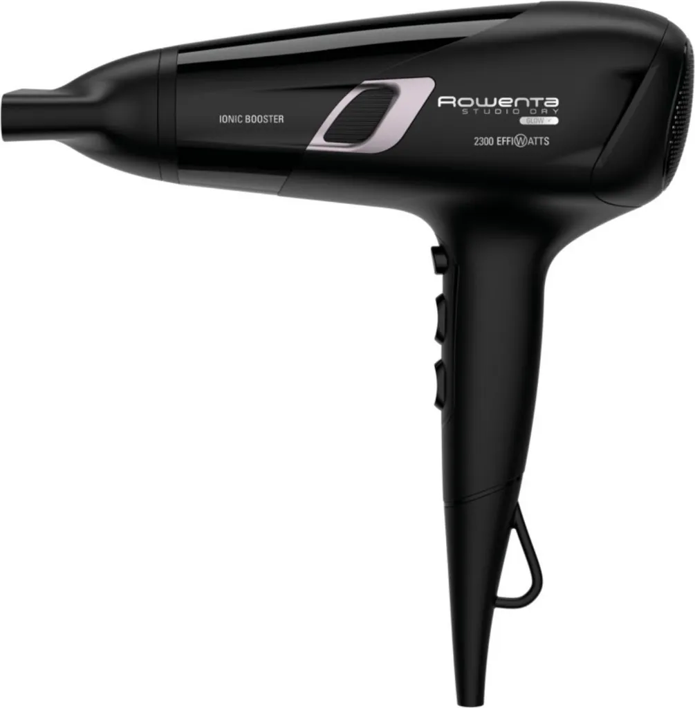 Sèche-Cheveux Rowenta Studio Dry CV5820 Noir - Séchage Rapide Effiwatts