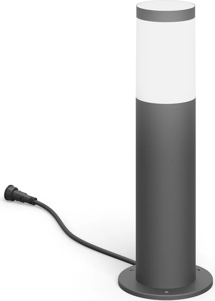GardenLink Utrecht Piédestal Anthracite Blanc Froid 660lm Luminaire Extérieur