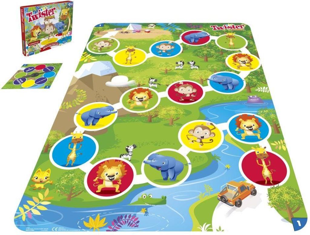 Hasbro Gaming Twister Junior, 3 Jahr(e), 10 min Produktbild 