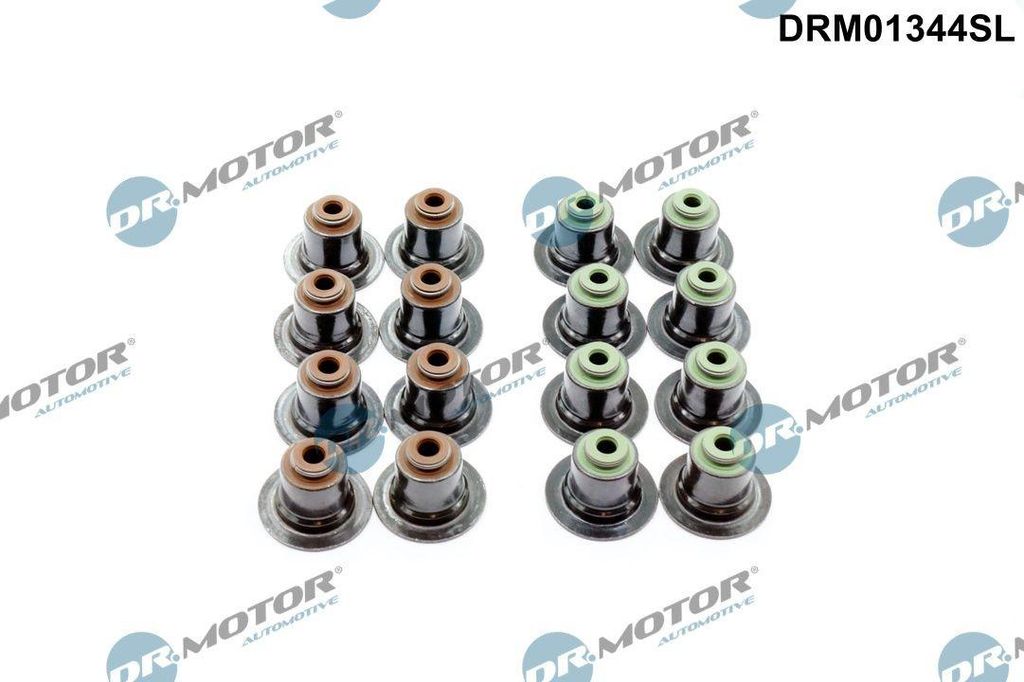 DR.MOTOR AUTOMOTIVE Ventilschaftdichtung-Satz DRM01344SL Auslassseite Einlassseite für FORD FOCUS III Turnier 18mm 10,8mm 25mm