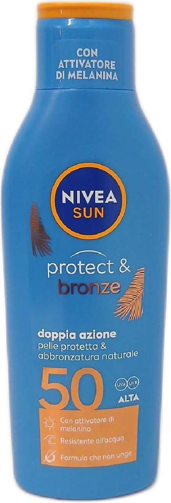 Nivea Sun Protects And Bans Sonnenmilch Sfp50 200 ml Produktbild 