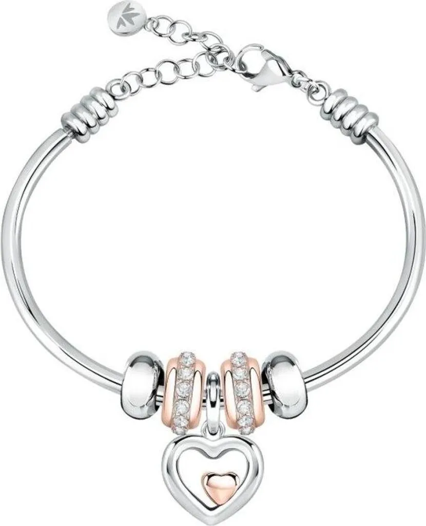 Bracelet romantique bicolore Drops SCZ1256, cadeau idéal pour femme