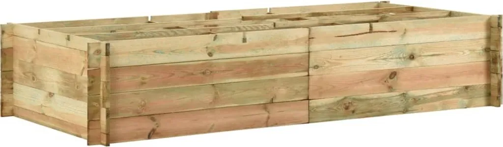 Letto Rialzato Legno Pino 197x100 cm - Prezzo Outlet Giardino