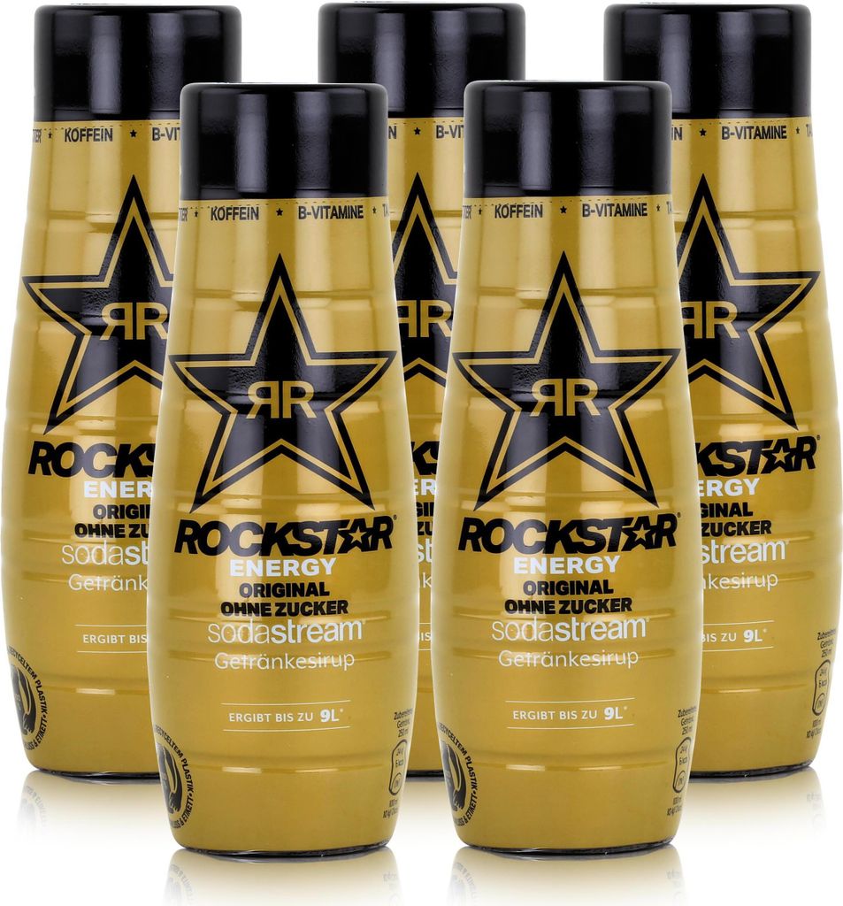 Sodastream Rockstar Energy Original Getränkesirup ohne Produktbild 