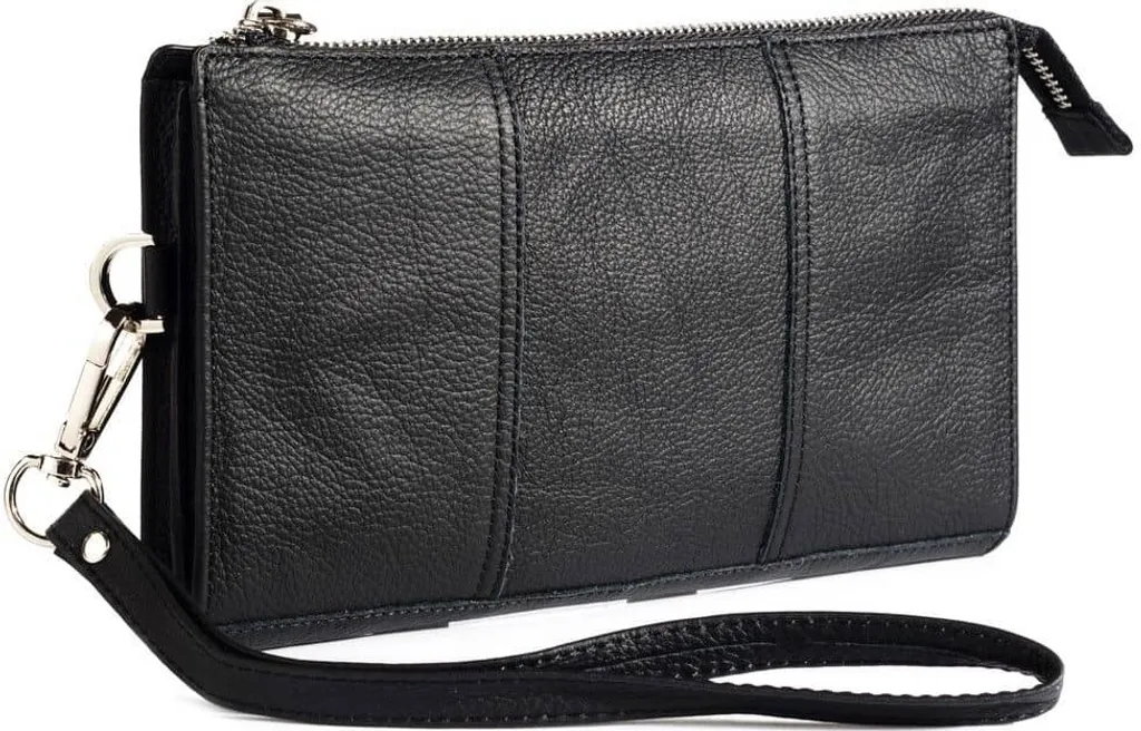 Custodia da Cintura DFV mobile per Tecno Pop 8 | Viaggio in Vera Pelle