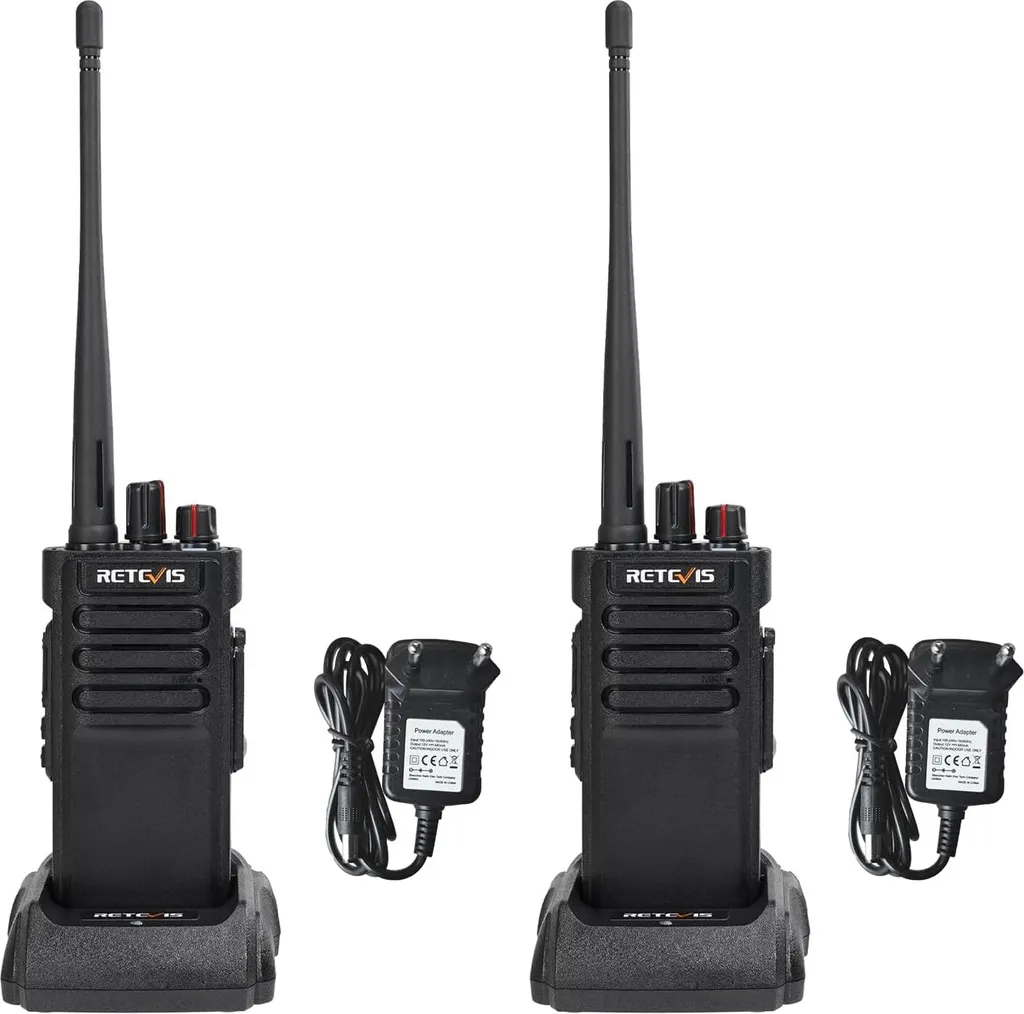 Retevis RT29D Talkie-Walkie DMR Étanche IP67 3200mAh - 2 Pcs Noir