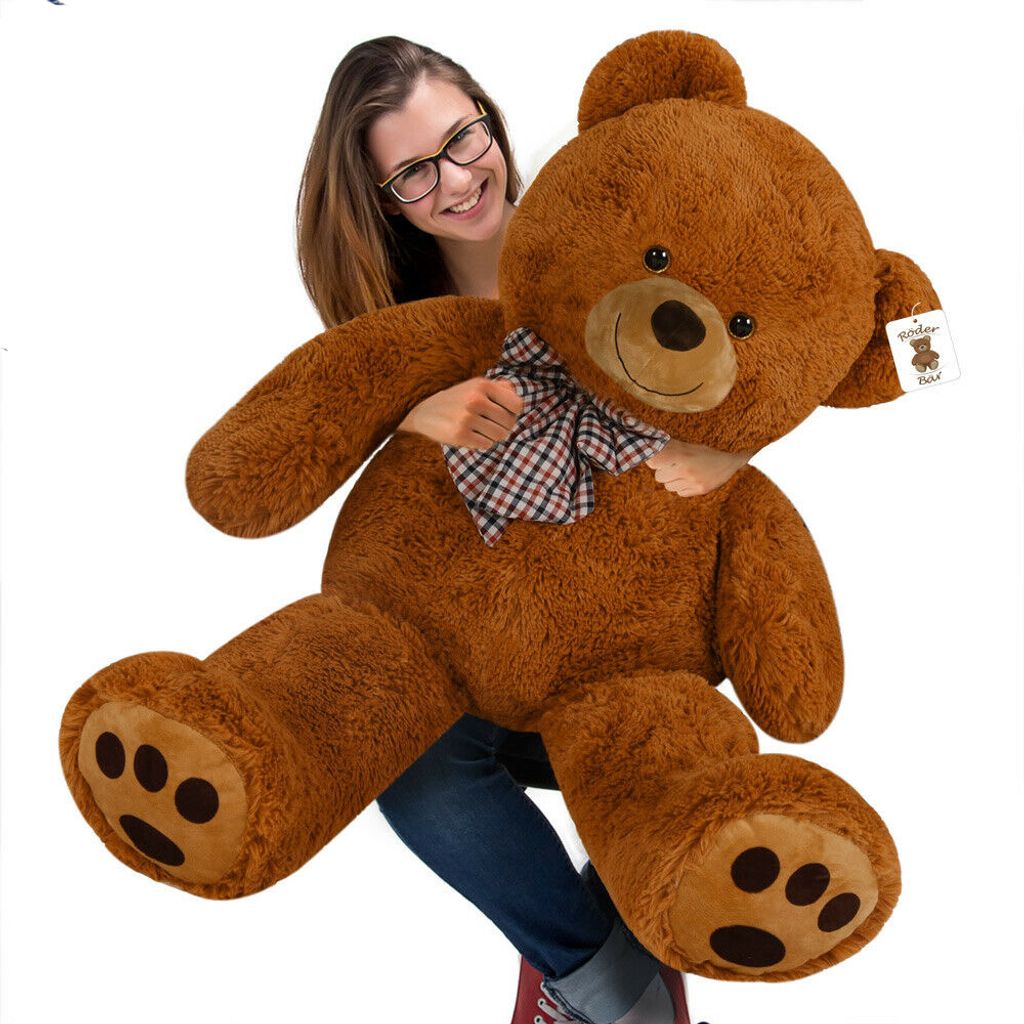 Veľký plyšový medveď BENY, 100cm, hnedá Obrázok produktu 