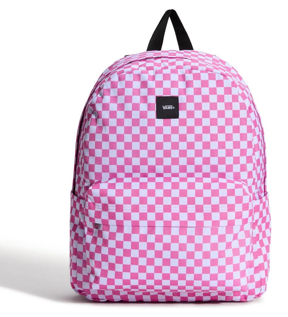 Vans Old Skool Check Backpack Checkerboard Pink Fi .