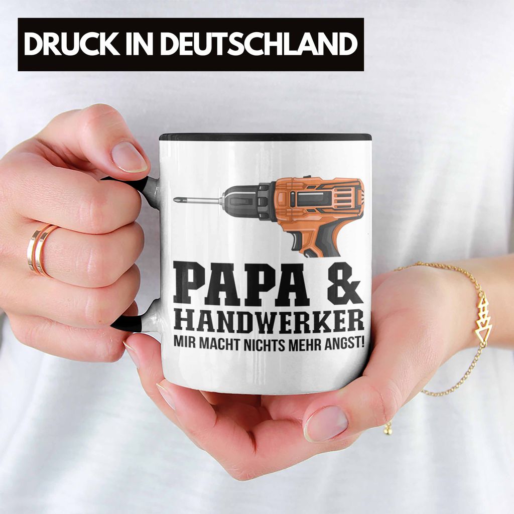 Ingenieur Papa Tasse – Lustige Geschenkidee Für Technik-Fans – Blau, Spülmaschinenfest, Aus Deutschland