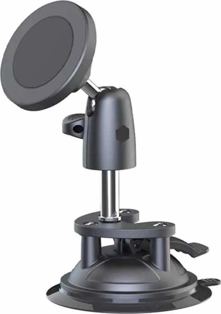 INF Support Téléphone Magnétique Noir Universel à Ventouse pour Voiture