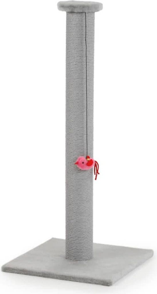 Beeztees Katzen-Kratzbaum Figo XL 40x40x90 cm grau 408815