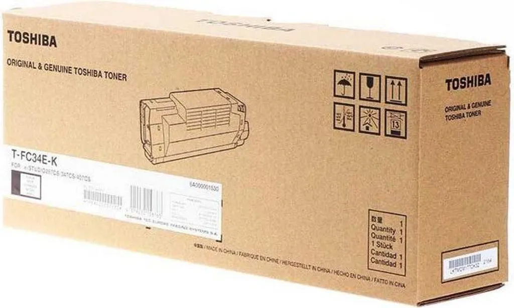 Toner Toshiba TFC34EK Noir pour Impression Volume e-STUDIO 287CS 347CS