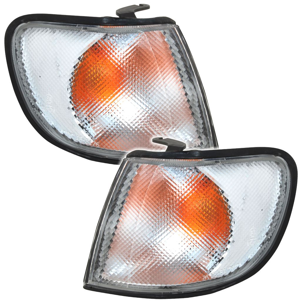 TYC Frontblinker Set für Nissan Sunny 3 III N14 Y10 1990-2000 Weiß Silber