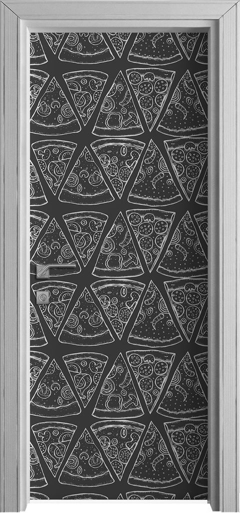 Tür Selbstklebende 80x210 cm Türfolie Türtapete Klebefolie - Pizza Italy Essen