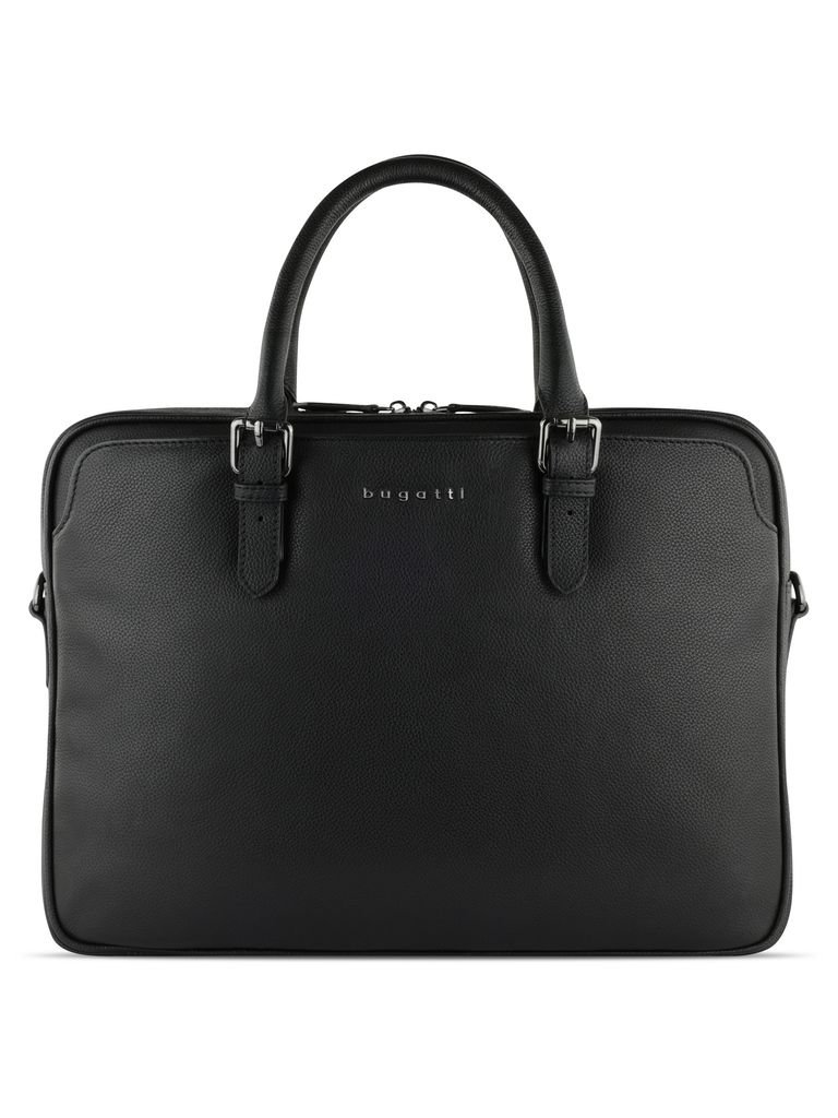 bugatti Aktentasche Laptoptasche mit Laptopfach Bella Briefcase Black schwarz