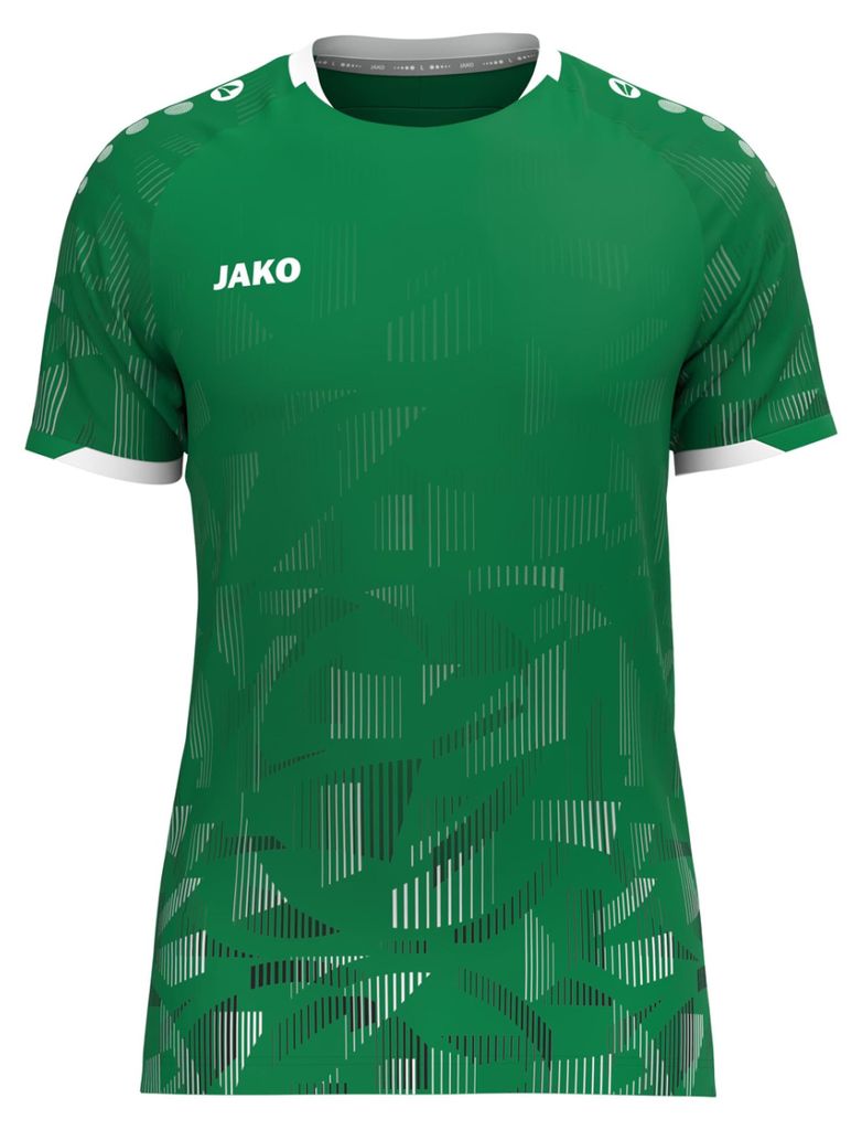 JAKO Trikot Sonic KA L grün/schwarz/weiß Produktbild 