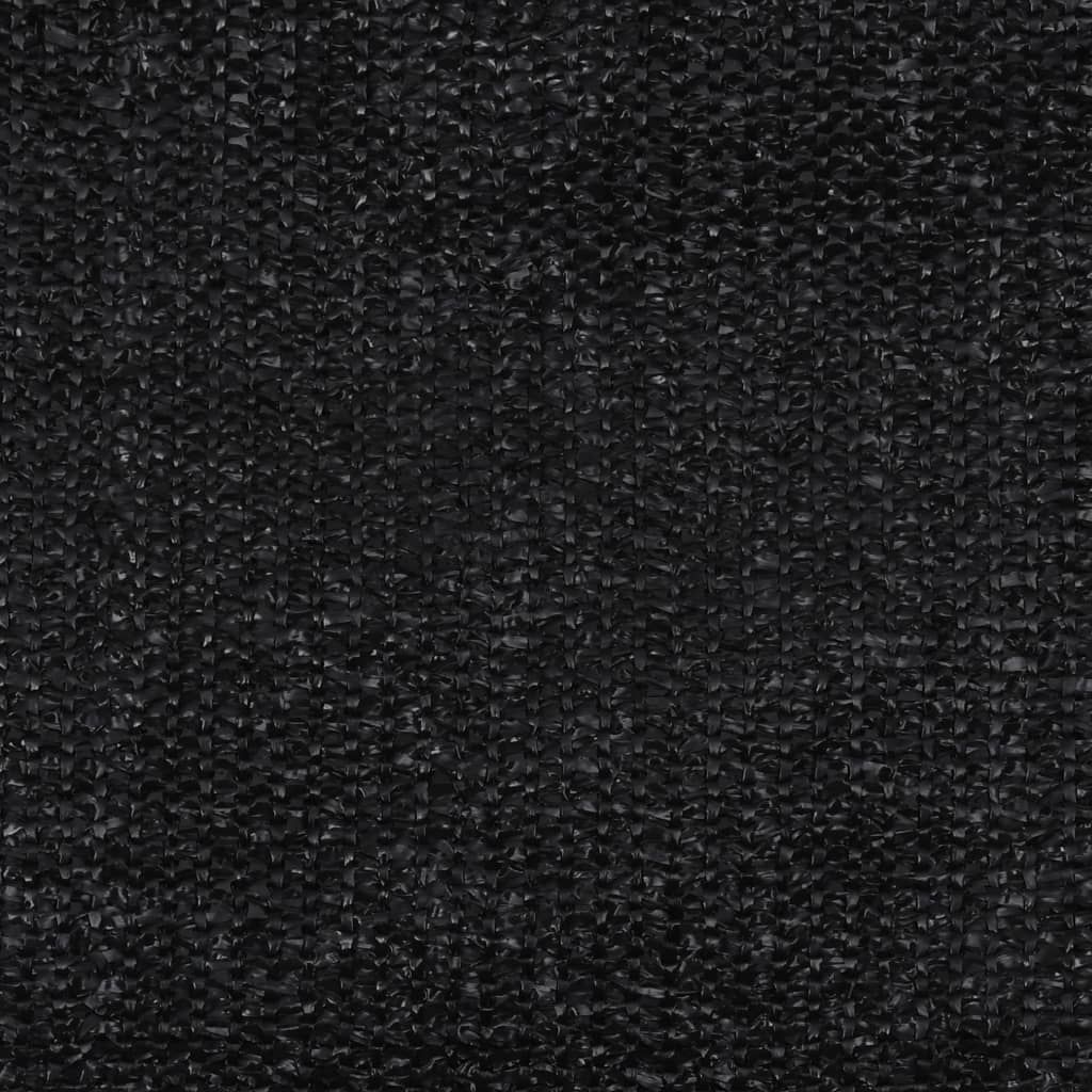 vidaXL Dywan namiotowy 200x300 cm czarny Zdjęcie produktu 
