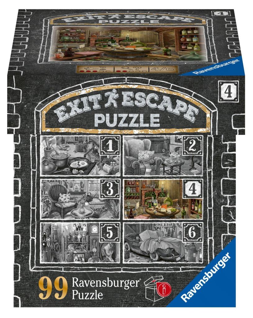 EXIT Puzzle: Im Gutshaus ? Weinkeller (99 Teile) Produktbild 