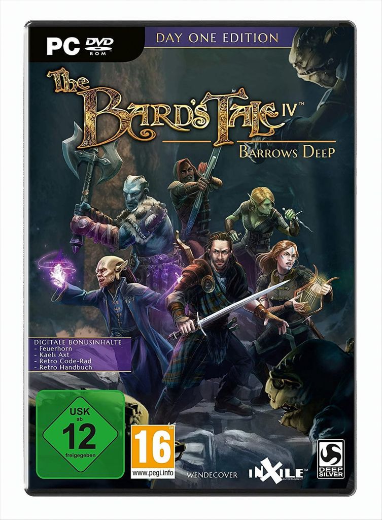 The Bard'S Tale Iv: Barrows Deep Day One Edition