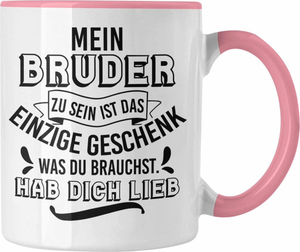 Trendation - Geschenk an Schwester Bruder Tasse Produktbild 