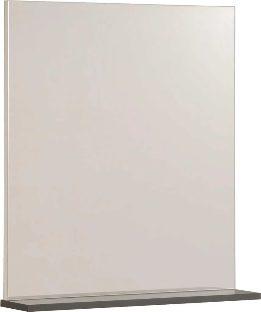 Armoire de toilette avec miroir Shadow EKIPA coloris gris et blanc