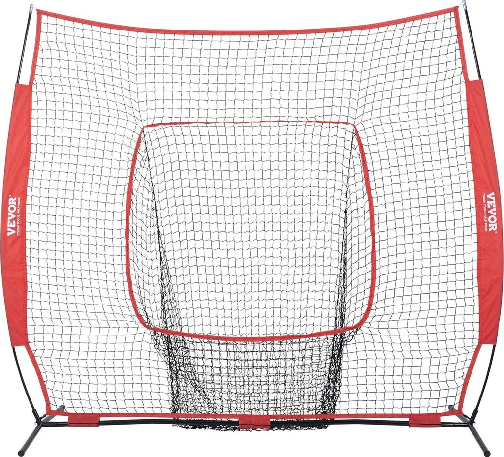 Filet de baseball portable 7x7ft, équipement de backstop extérieur