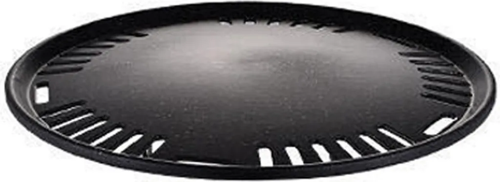 Padella rotonda per barbecue Korean BBQ con rivestimento antiaderente in pietra medica per grigliate all'interno e all'esterno, 35 cm