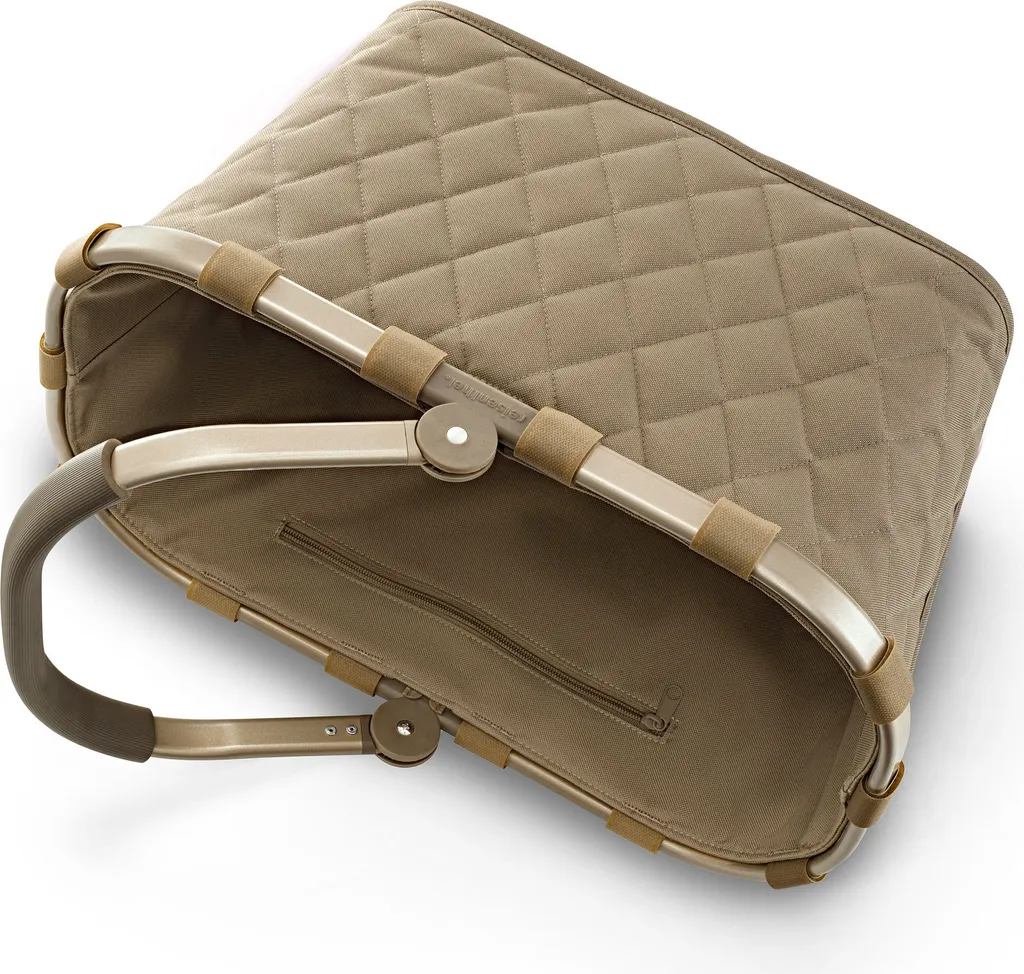 reisenthel Carrybag Rhombus Frame Olive : Panier de Course iconique 22L