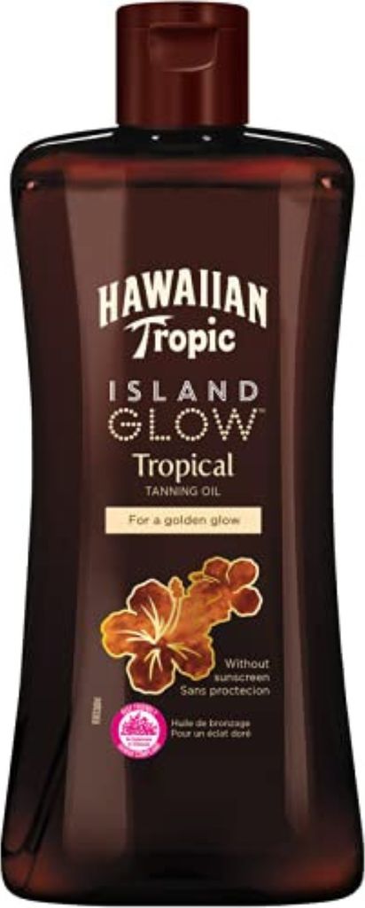 Hawaiian Tropic Bräunungsöl Island Glow, 200 ml Produktbild 