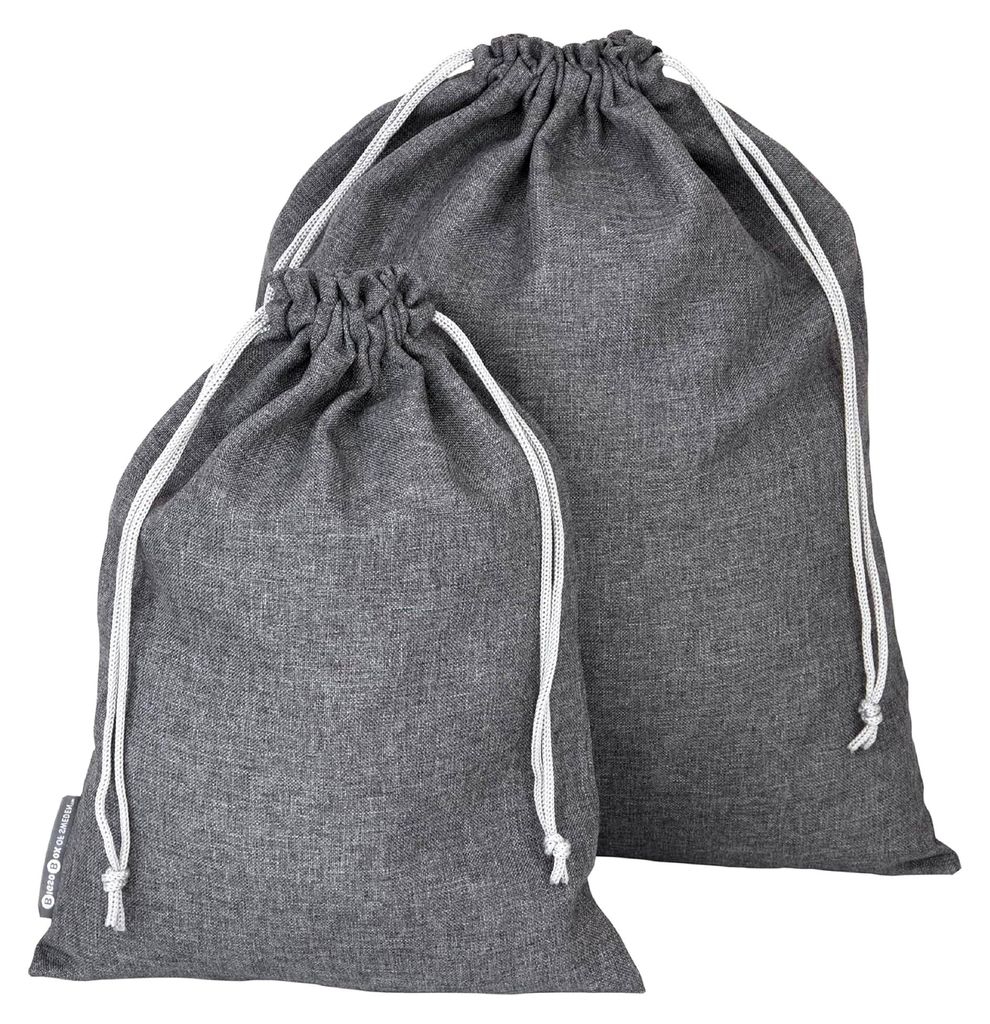 2er-Set Wäschebeutel für die Reise – Kleidersack aus Polyester für den Koffer oder die Reisetasche – Leichter Koffersack für Schmutzwäsche...