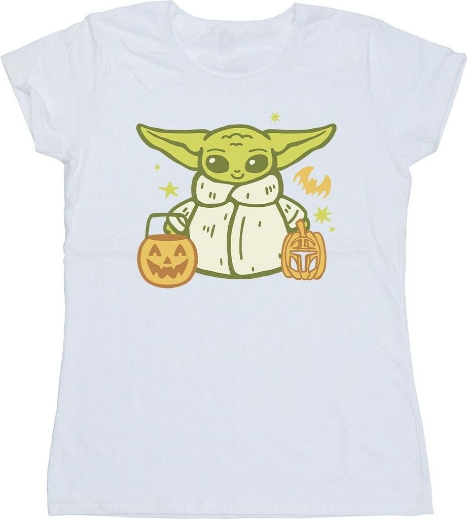 Star Wars - "Trick Or Treat" T-Shirt für Damen BI52998 (XL) (Weiß)