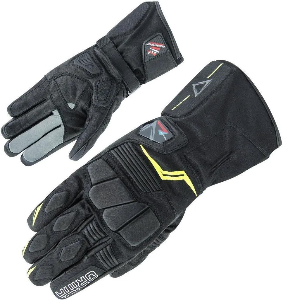 Gants de moto Orina Blake taille 12 : idéal pour route et ville en noir