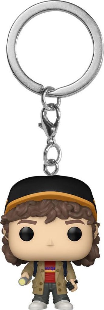 Stranger Things POP ! porte-clés vinyle 4 cm Dustin Image du produit 