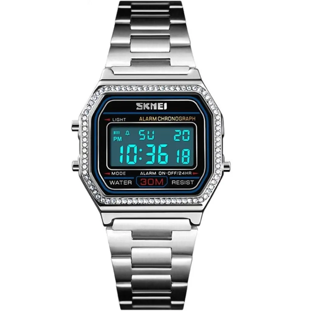 Orologio SKMEI Juliet Argento KP23799: Accessorio Chic Digital per Lei