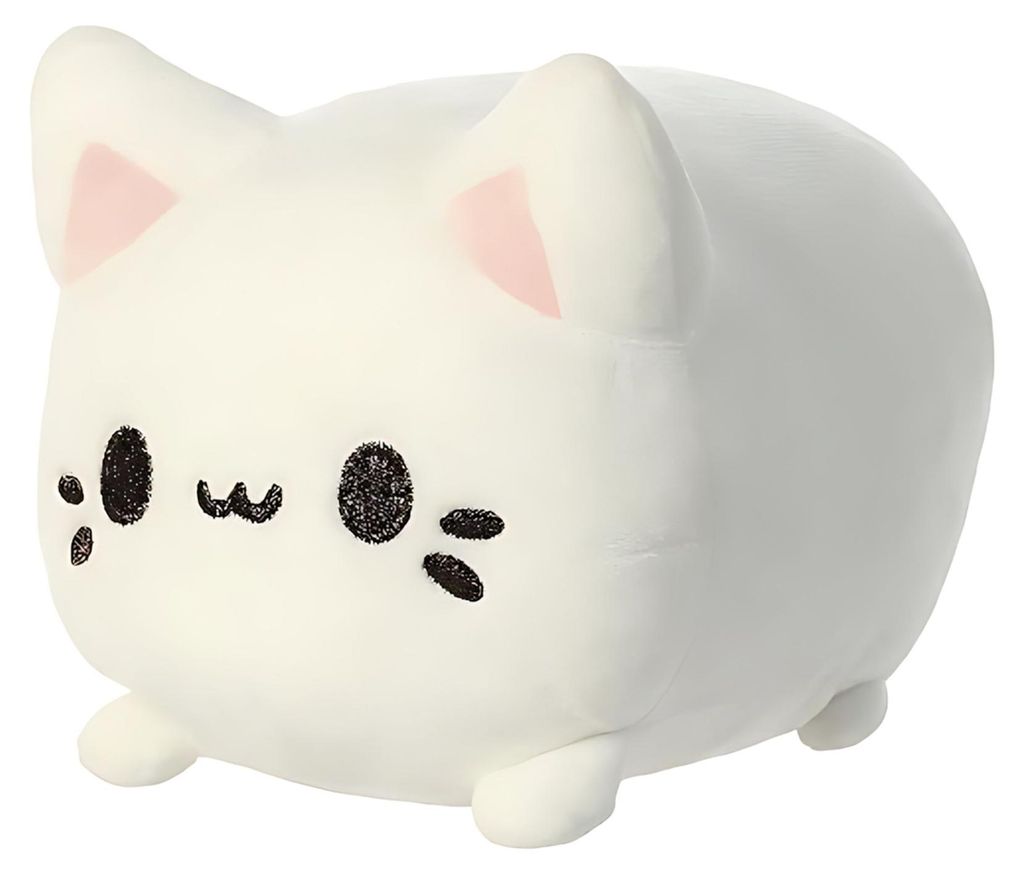 Aurora, 14271, Tasty Peach Custard Meowchi 7In, Soft Toy, Cream