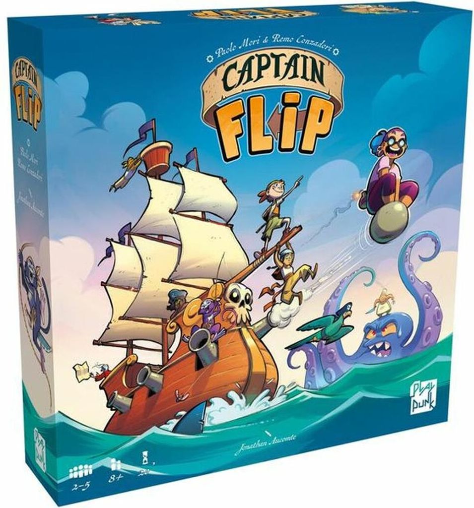 Tischspiel Asmodee Capitán Flip 26 x 6 x 26 cm