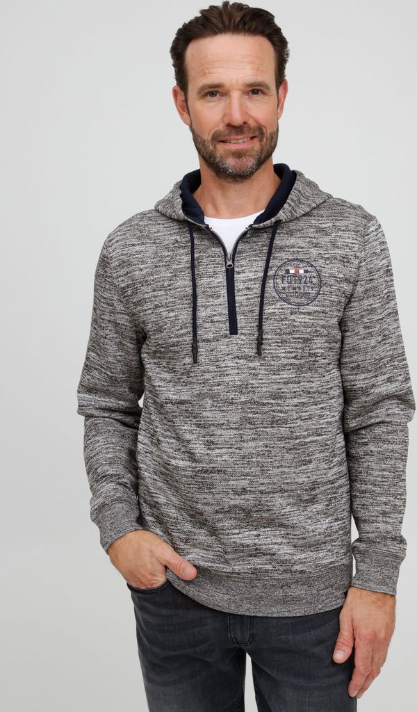FQ1924 FQGunar Herren Kapuzenpullover Hoodie Pullover mit Kapuze meliert