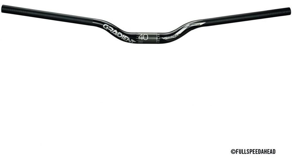 FSA Gradient Riser Lenker 31,8 x 800 mm - 220 g Aluminium MTB Lenker Schwarz