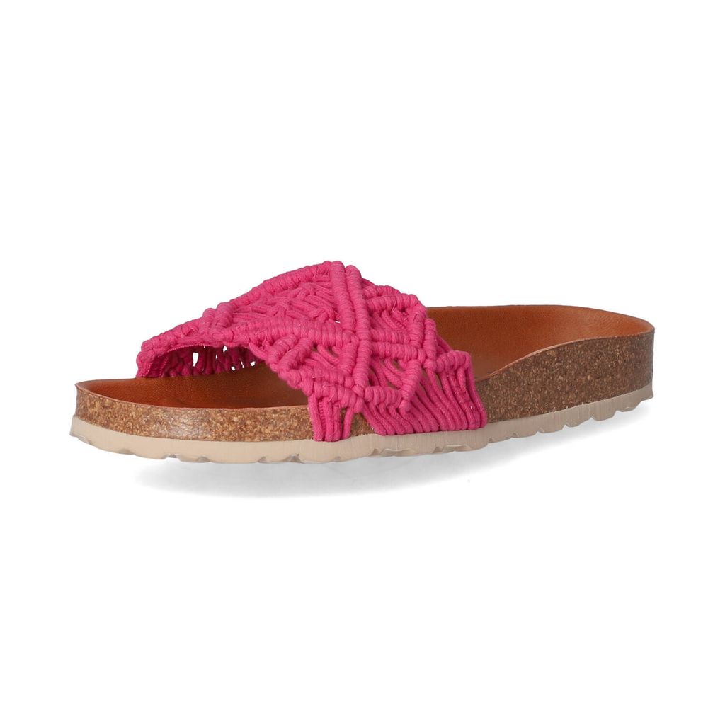 Verbenas Damen Pantoletten Raga, Klassisch, Pink, Textil, Produktbild